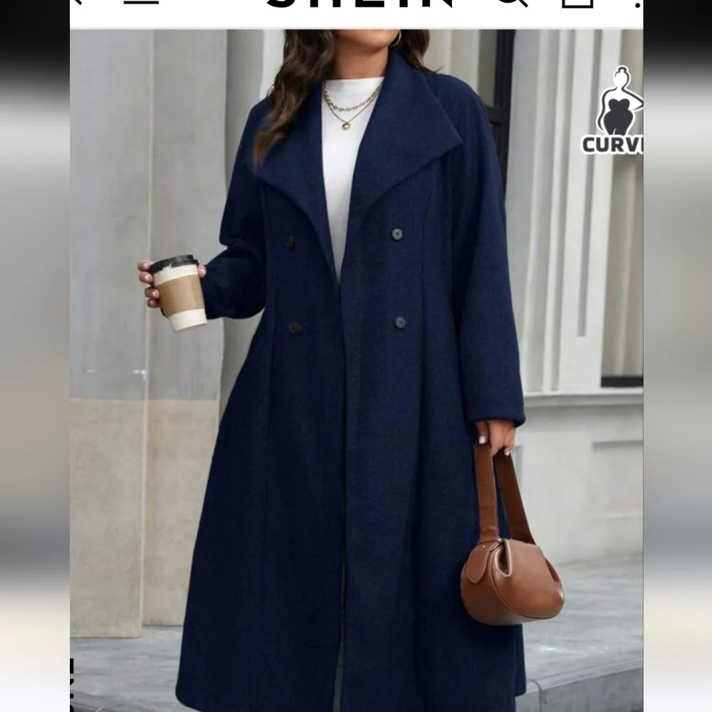 SHEIN LONG COAT - Picture 8 of 8